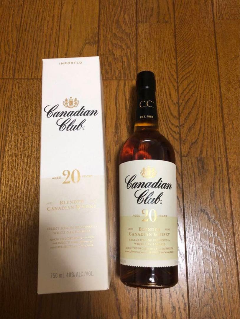 ウイスキー Canadian club 20