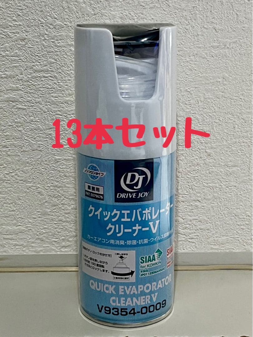 クイックエバポレータークリーナーV 13本セット