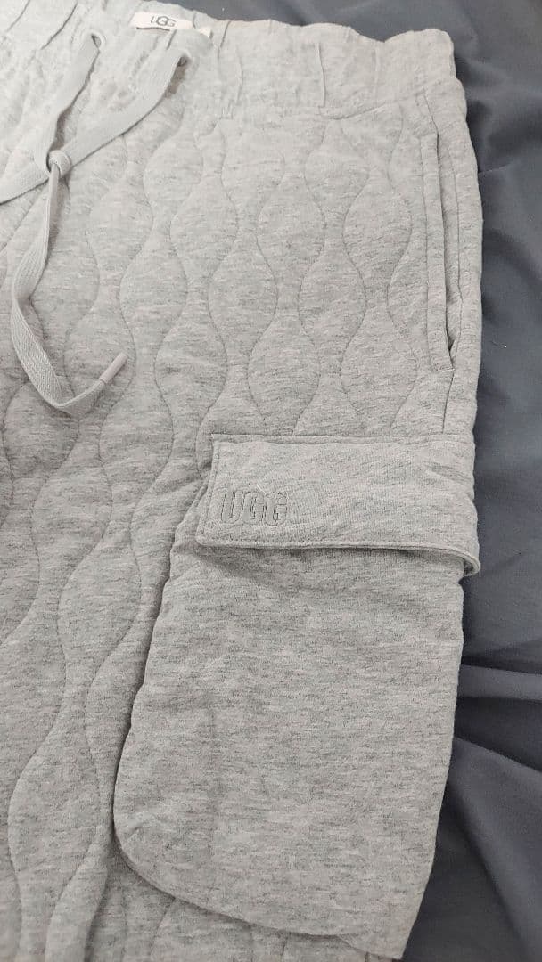 uggキルティングスウェットセットアップ