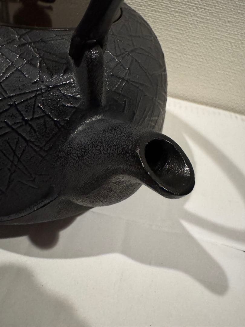 新品未使用 盛榮堂 南部鉄器 鉄瓶 茶器 工芸品 タグ付き