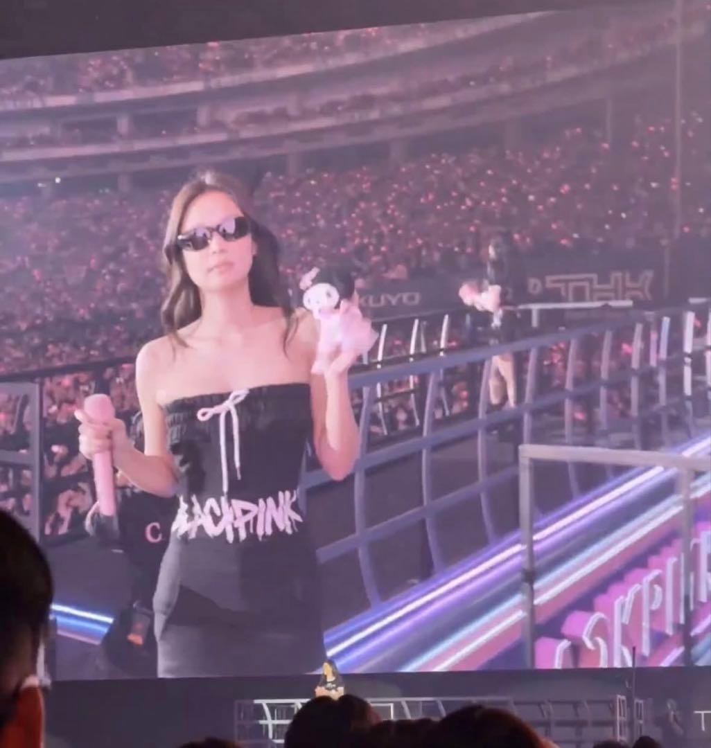 BLACKPINK × My Melody コラボぬいぐるみ3Dラバーキーリング