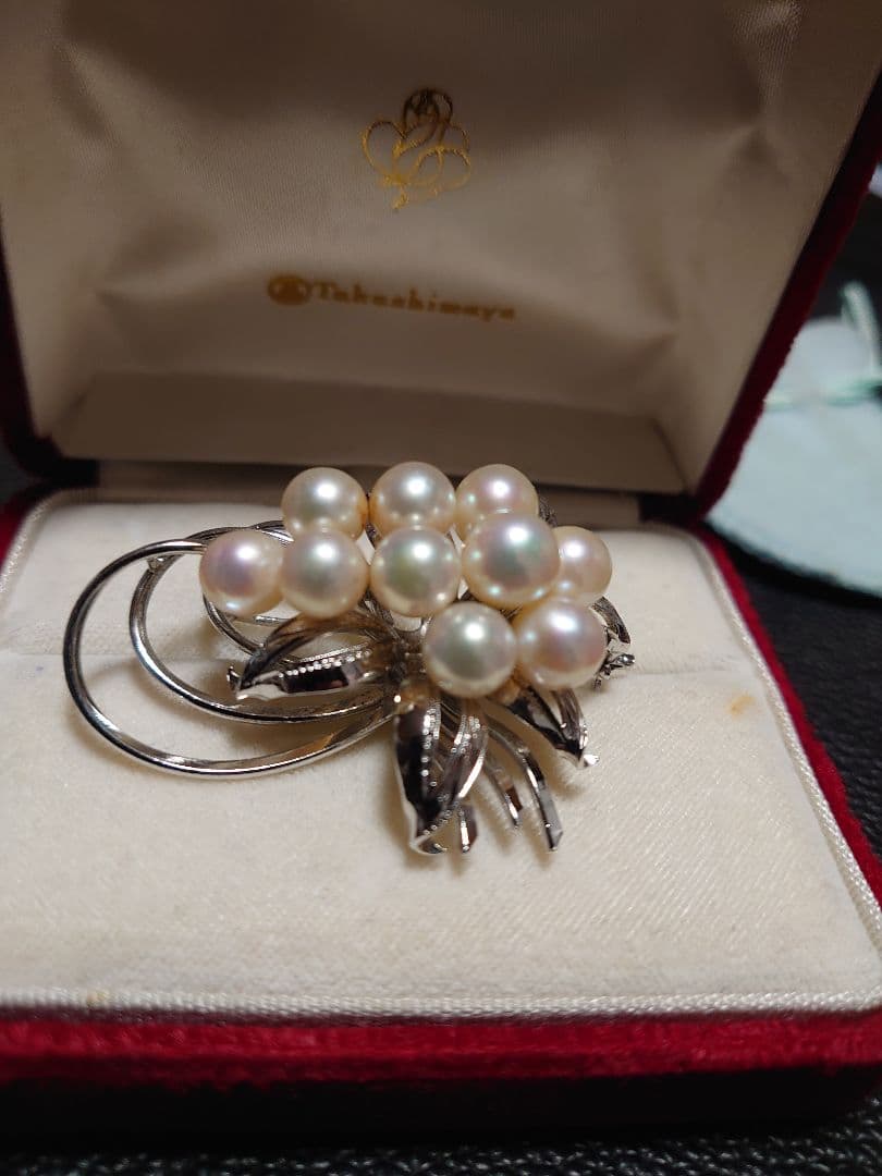 アコヤパールブローチ本真珠