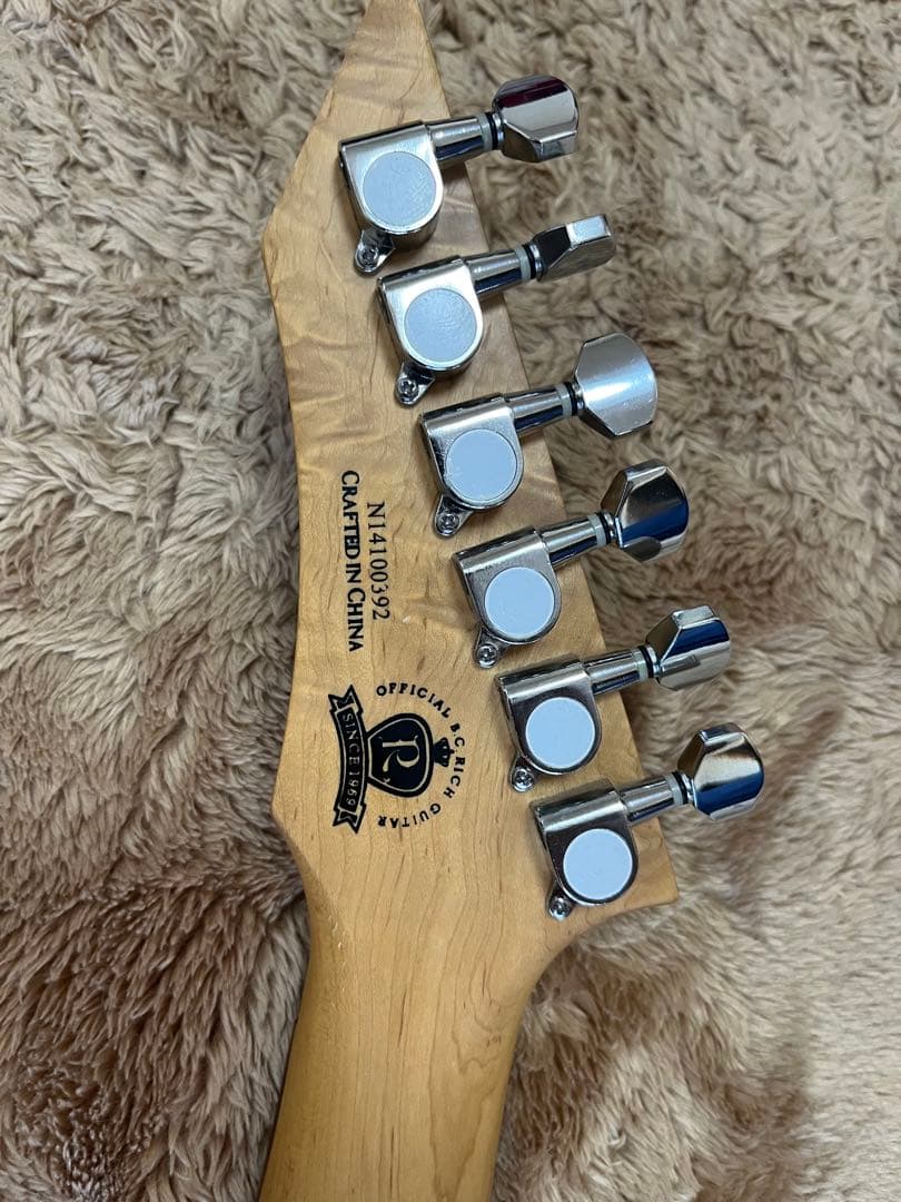 【調整済】B.C.Rich WARLOCK エレキギター　低弦高　おすすめ！