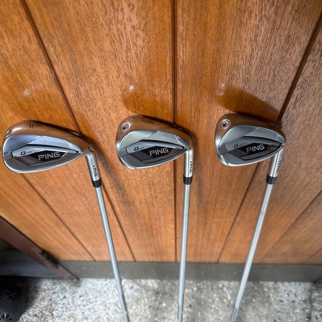 希少 G425 アイアン U S L 3本 MCI-60/70 R ブラック