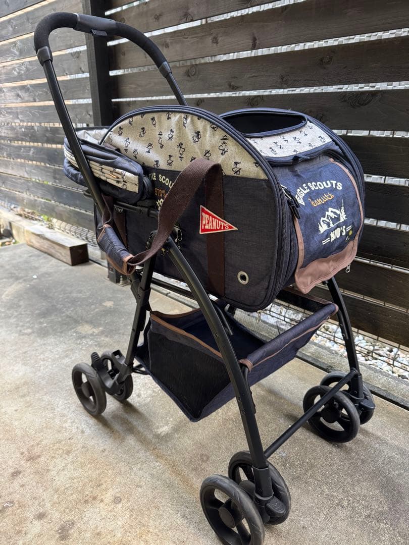 PEANUTS スヌーピー ペットカート