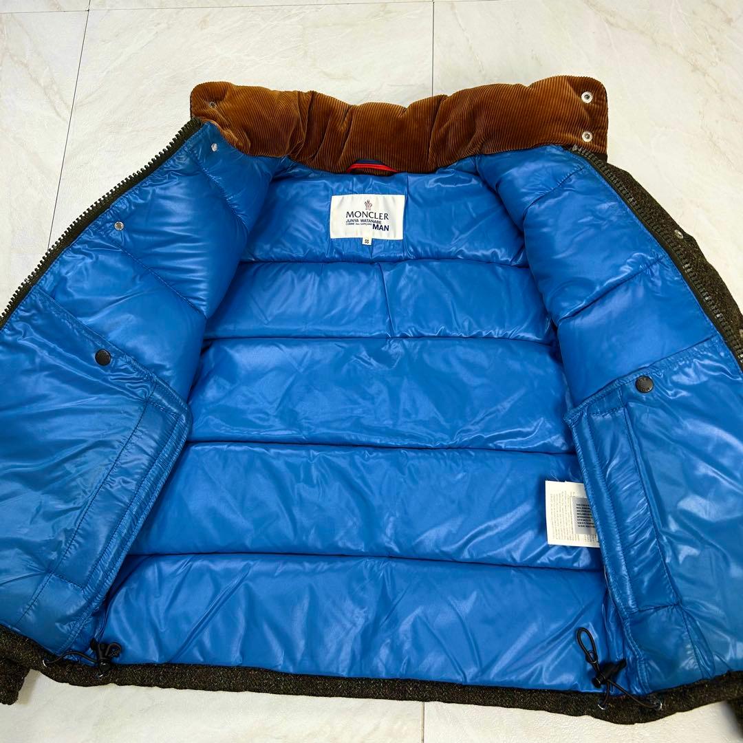 美品 MONCLER JUNYA WATANABE ダウン ツイード エベレスト