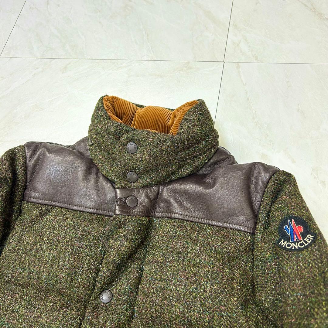 美品 MONCLER JUNYA WATANABE ダウン ツイード エベレスト