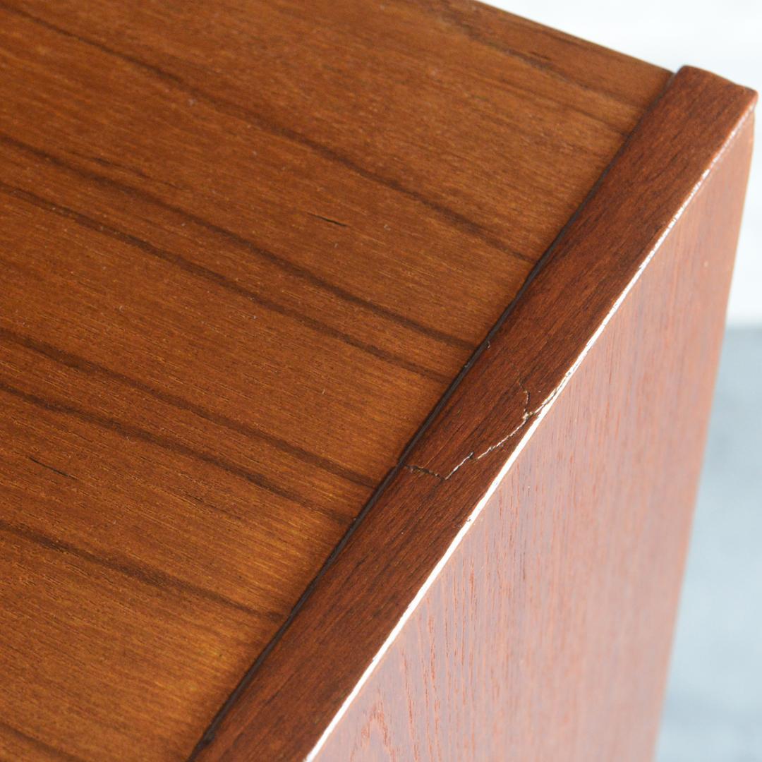 デンマーク 北欧ヴィンテージ 2段 ブックシェルフ オープンシェルフ 北欧家具