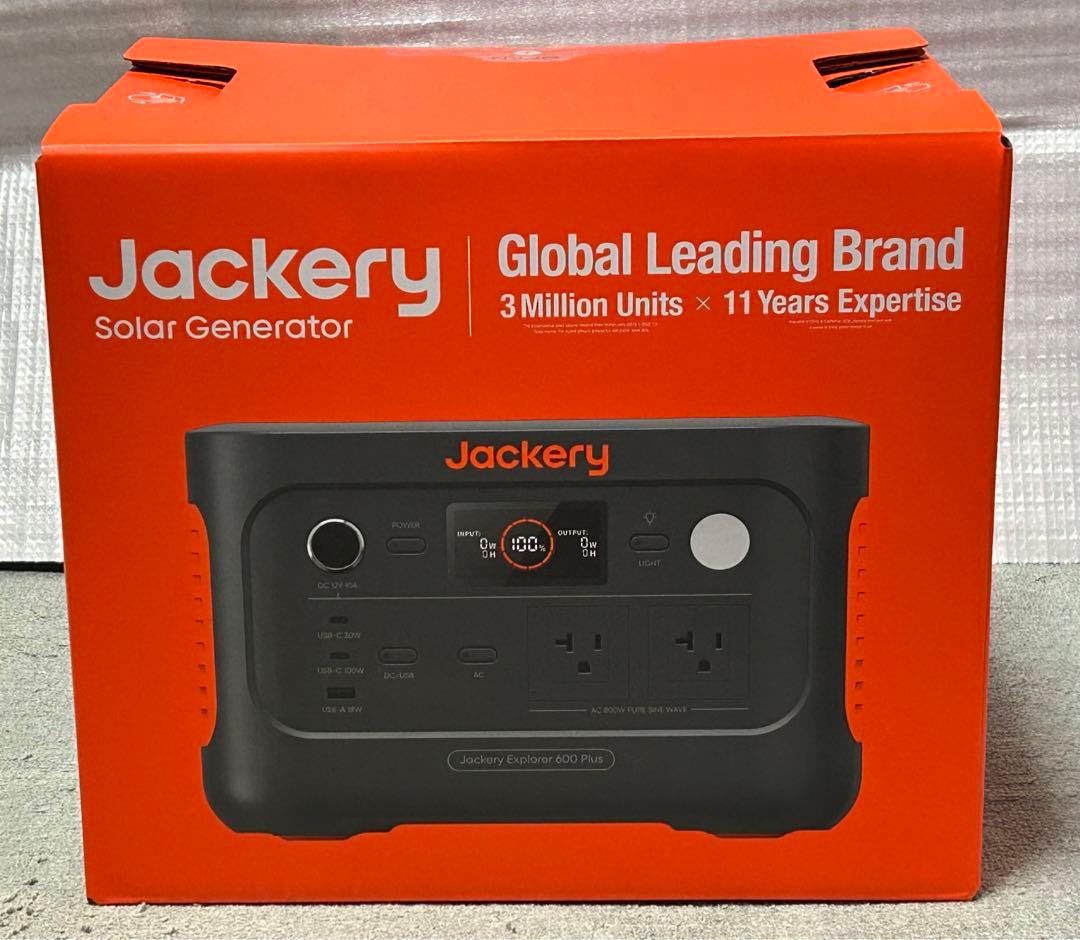 【未開封品】　Jackery ポータブル電源 600 Plus JE-600C