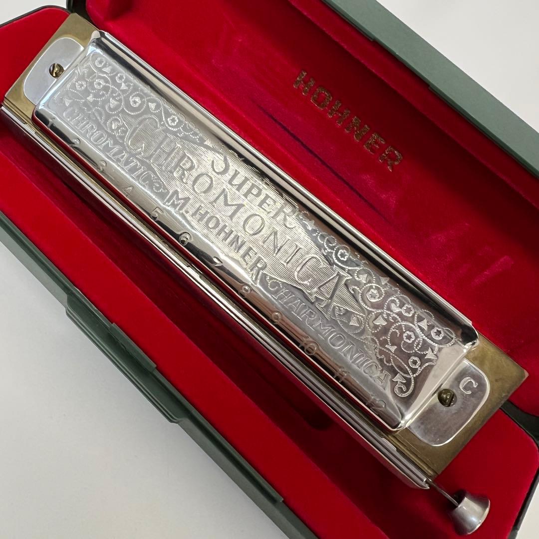 HOHNER Chromonica 270 C調 クロマチック ケース付　木製