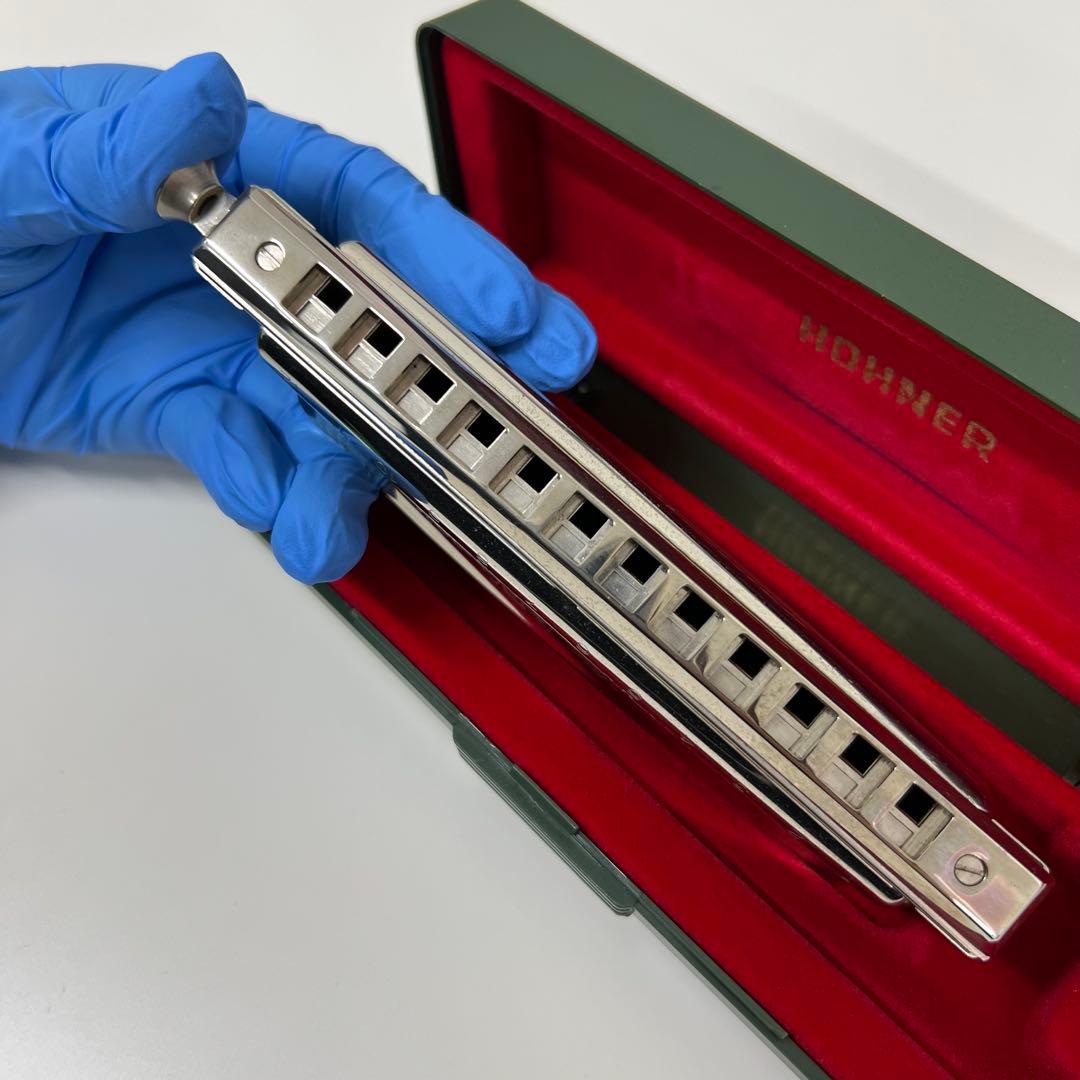 HOHNER Chromonica 270 C調 クロマチック ケース付　木製