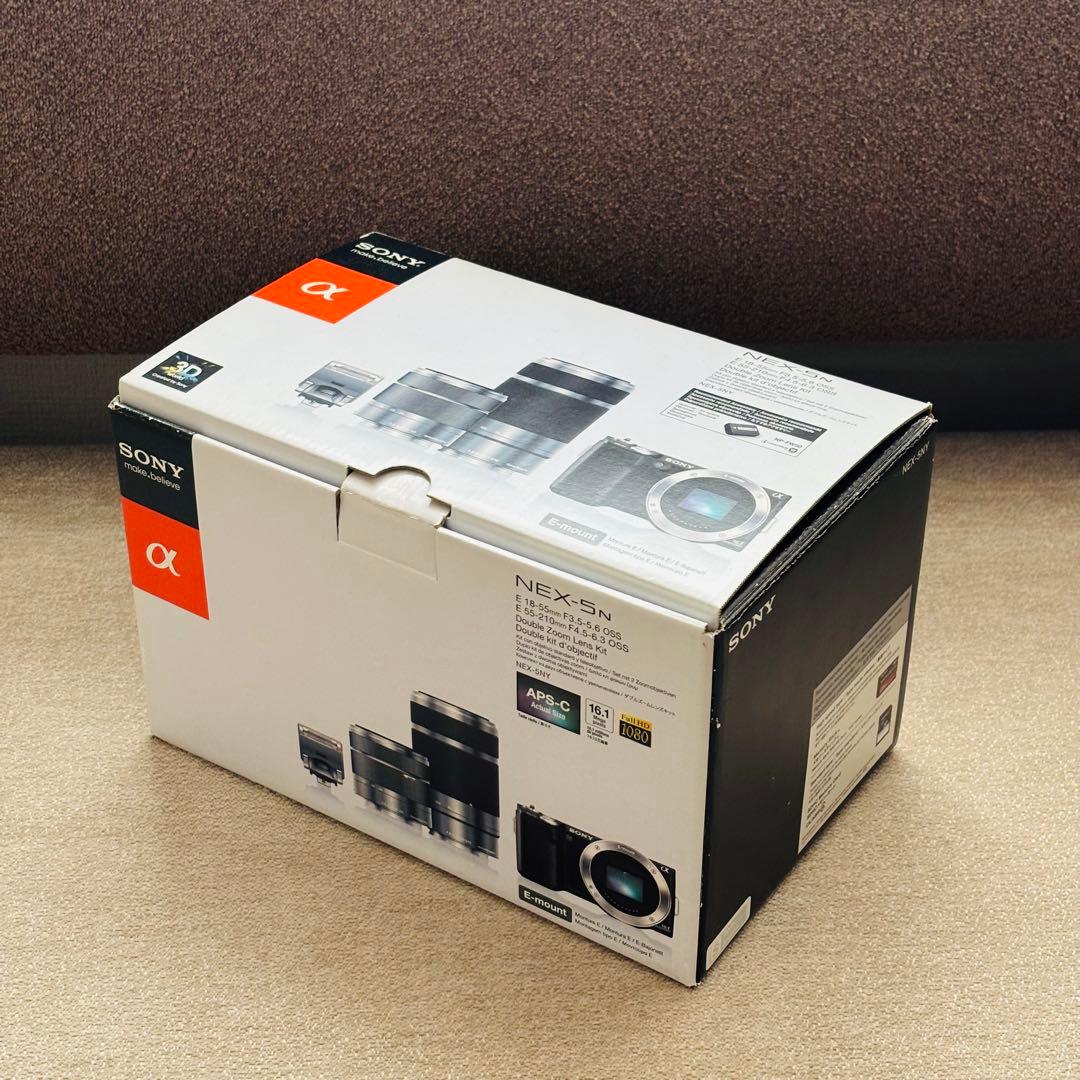 【多少の値下げ可】Sony NEX-5N ミラーレス一眼ダブルズームレンズキット