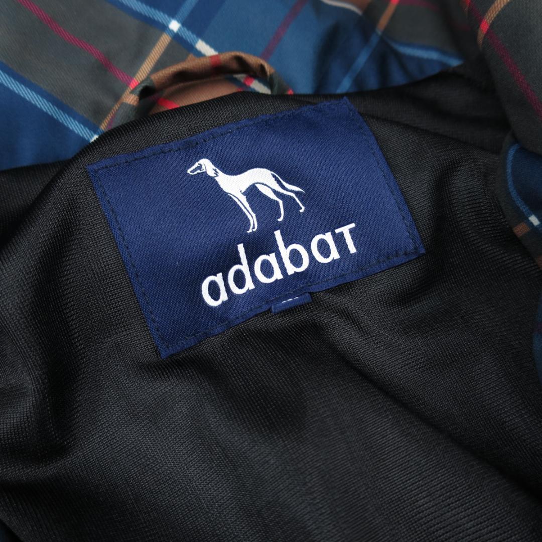 adabat 撥水 ターターンチェック柄 スウィングトップ M