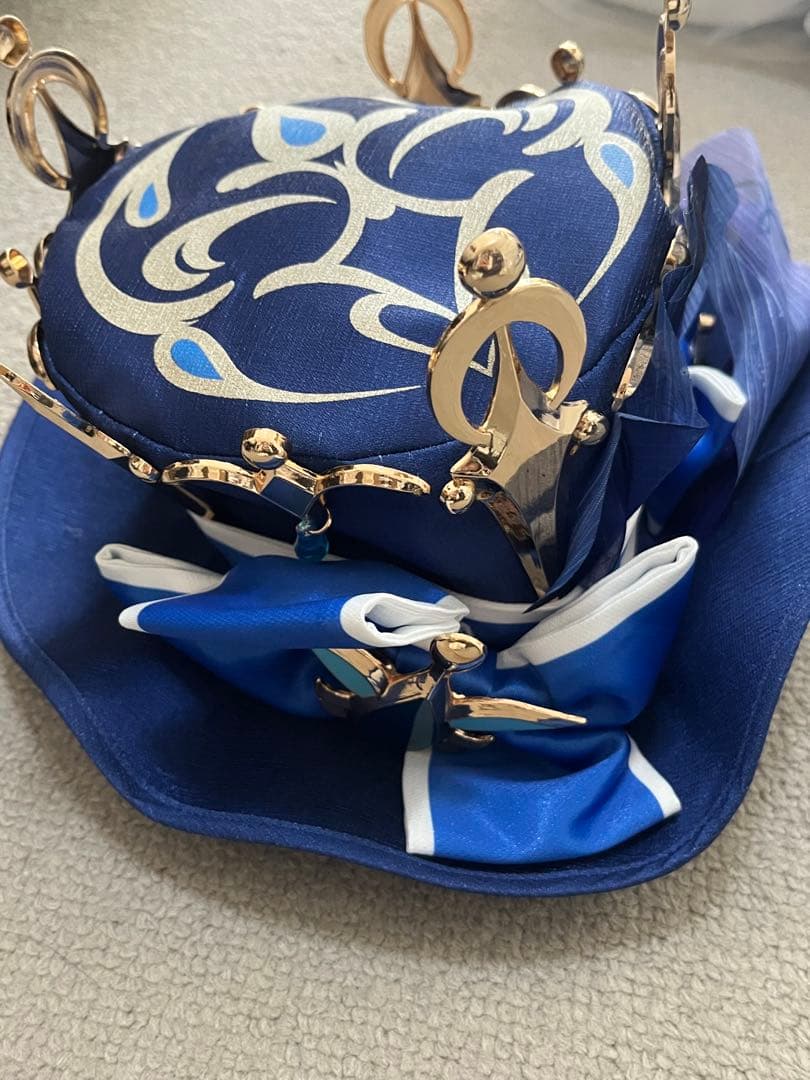 ウィッグ・靴あり S 原神 フリーナ ウーシア 黒ver コスプレ 衣装