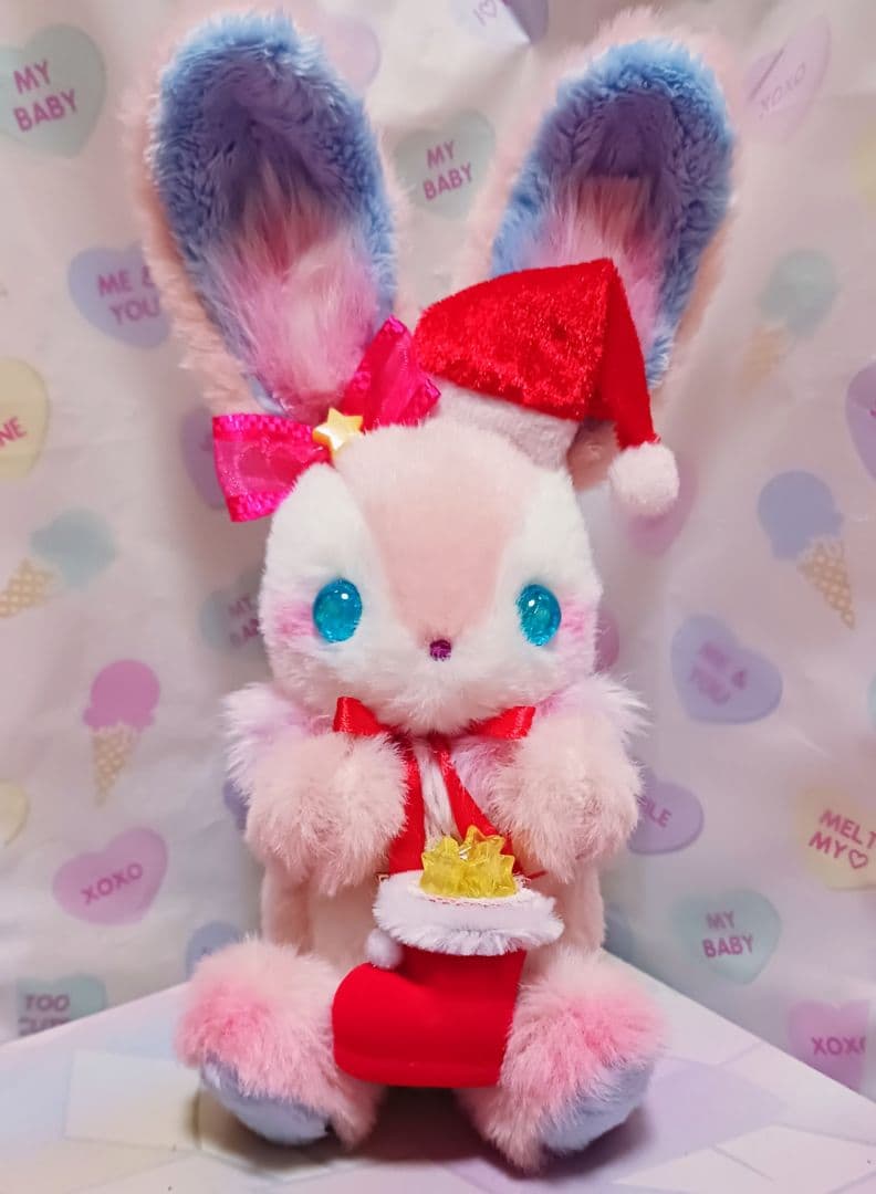 ハンドメイド＊ユメミルBunny ぬいぐるみ　クリスマスイマジナリー