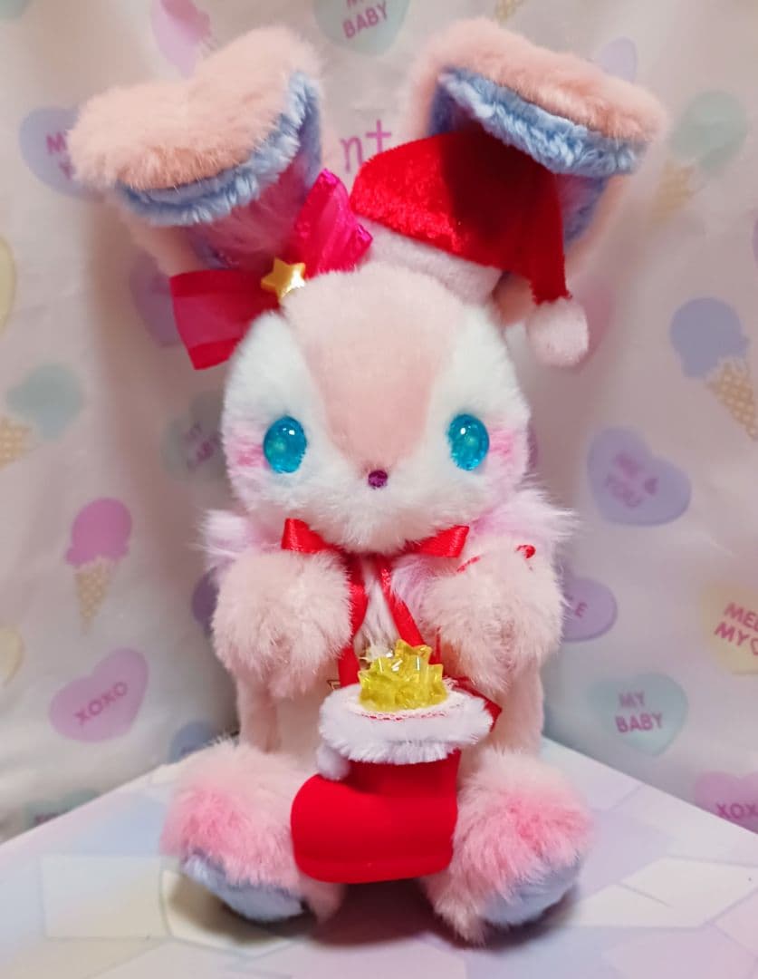 ハンドメイド＊ユメミルBunny ぬいぐるみ　クリスマスイマジナリー
