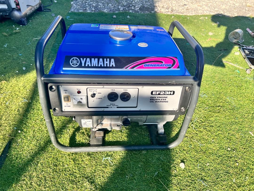 YAMAHA ポータブル発電機 EF23H中古美品