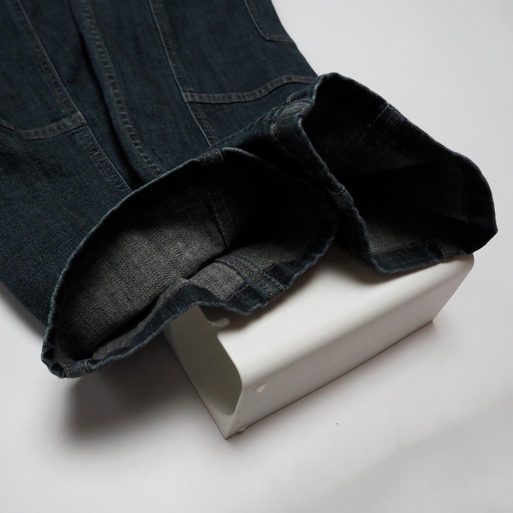 PPFM ARCHIVE Y2K スカル刺繍ボンテージデニムつなぎ 00s L