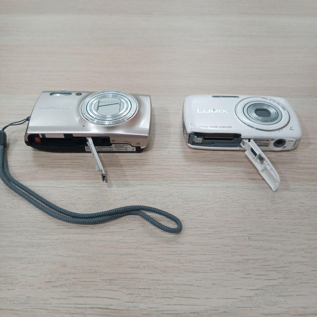 亘*様 OLYMPUS & LUMIX デジタルカメラ 2台セットジャンク