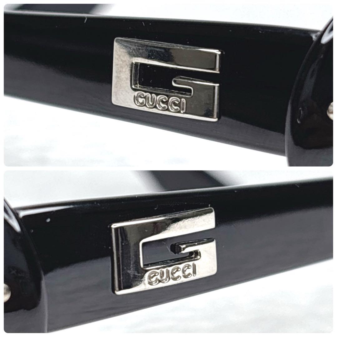GUCCI archive シルバーサイドロゴ　サングラス　y2k