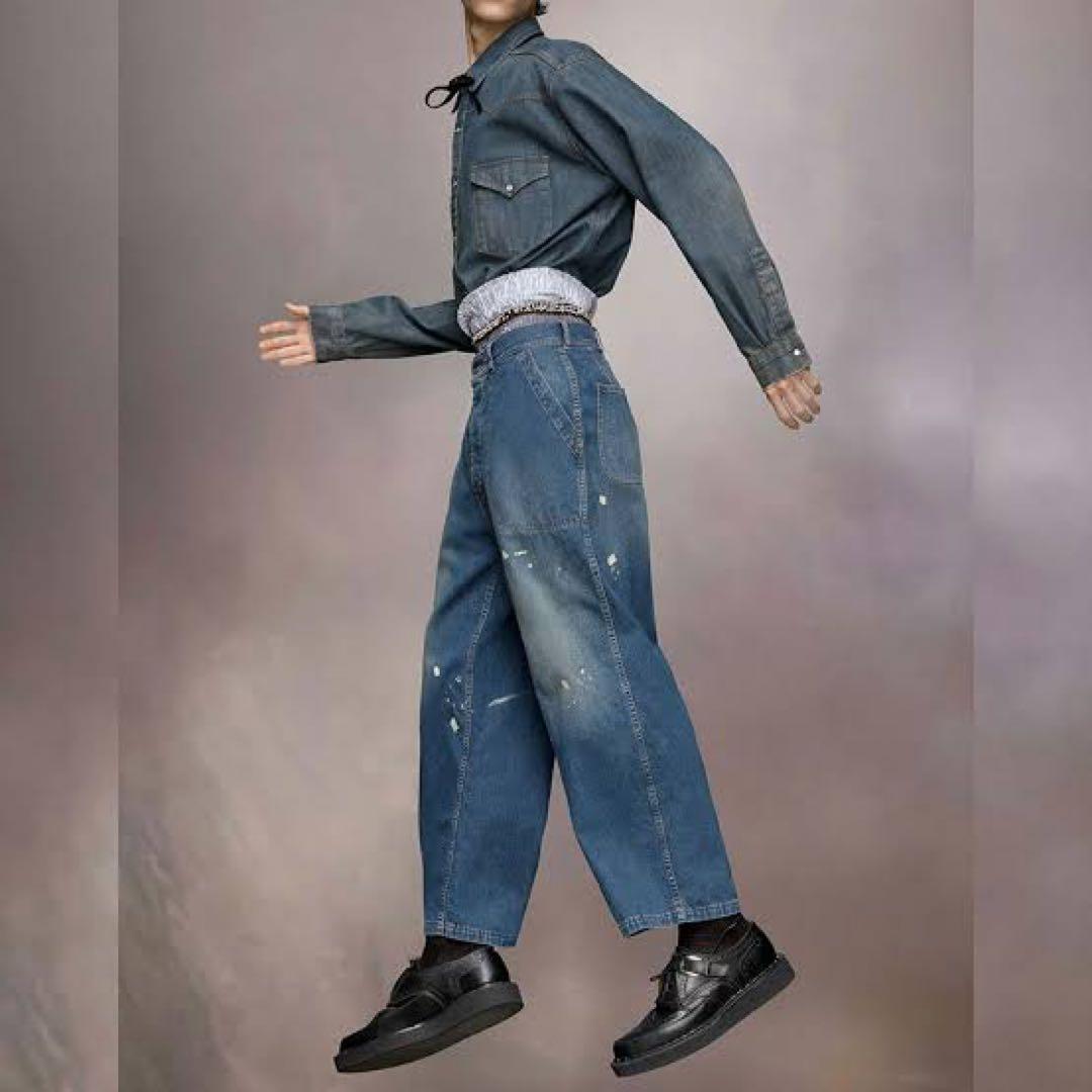 Maison Margiela 25SS ディストレスト ジーンズ デニム 28