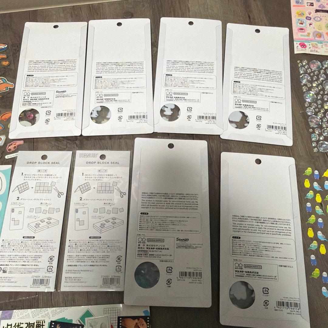 正規品ボンボンドロップとシールなど