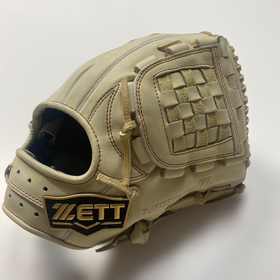ZETT 軟式グローブ　遊撃手・二塁手モデル　右投用
