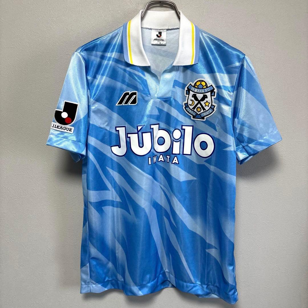 初代 美品 JUBILO ジュビロ磐田 ミズノ ユニフォーム ゲームシャツ Ｍ