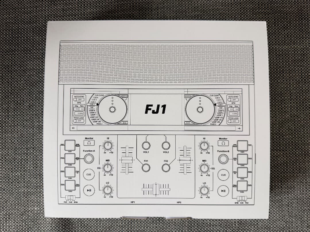 【新品無開封】FJ1 DJコントローラー ブラック