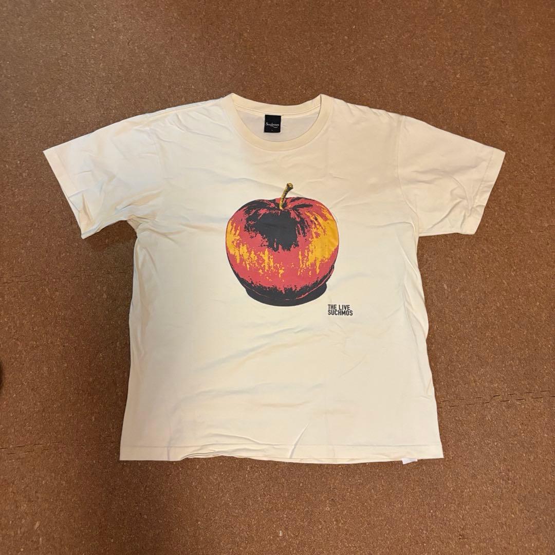 Suchmos リンゴグラフィック Tシャツ Lサイズ