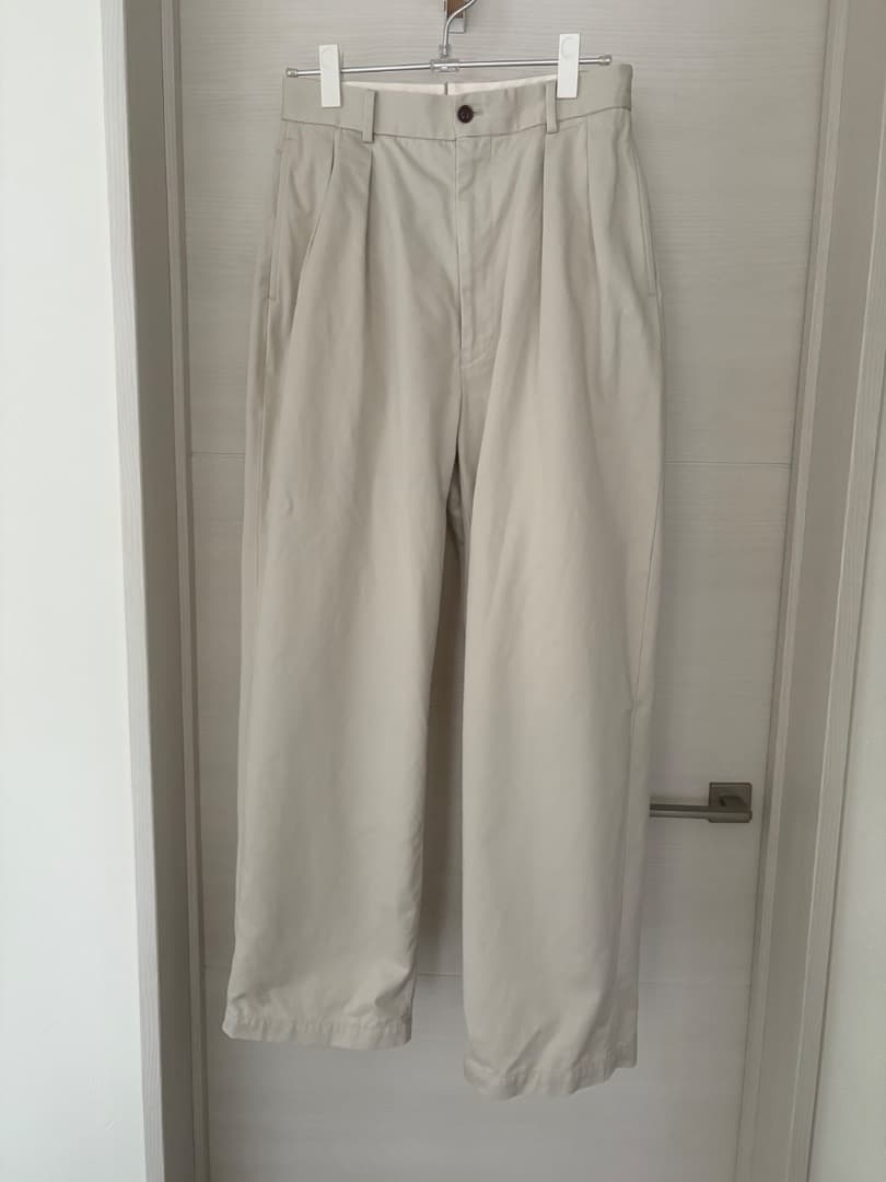 NEAT ニート ビショップ〈別注〉チノパンツ S チノパン　ナチュラル