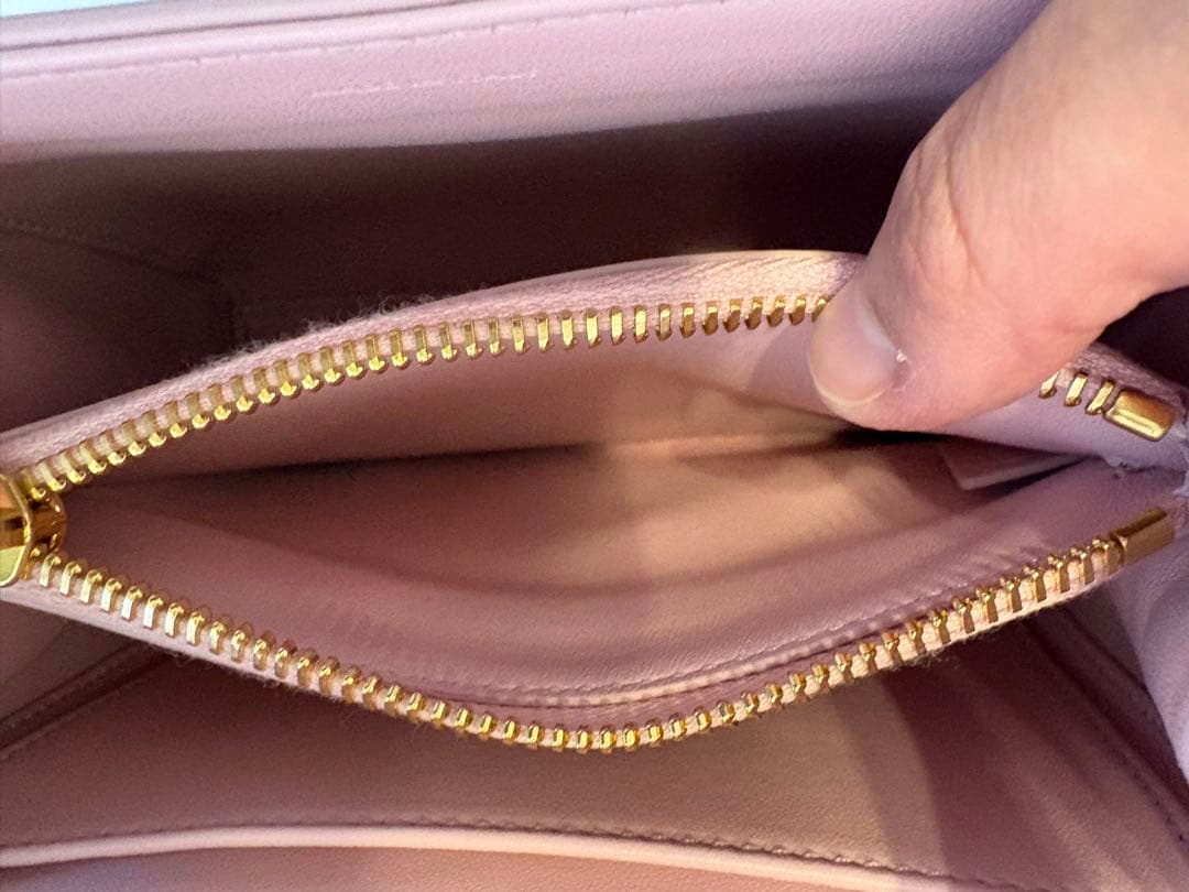 【美品】セリーヌ　セーズ　ミニ16 パステル　ピンク　ショルダー　ハンドバッグ