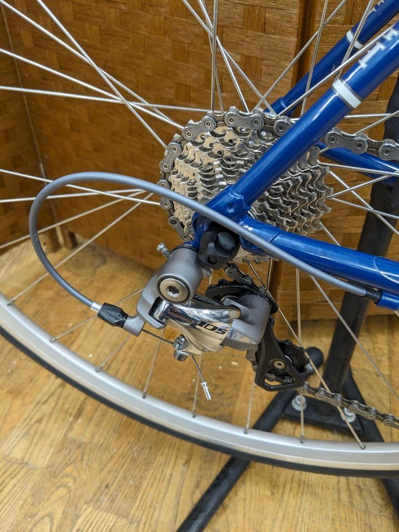 U087 ロードバイク　ラレー　カールトン　CRN ブルー