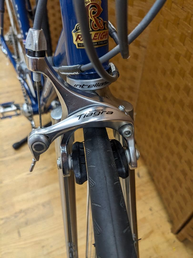 U087 ロードバイク　ラレー　カールトン　CRN ブルー