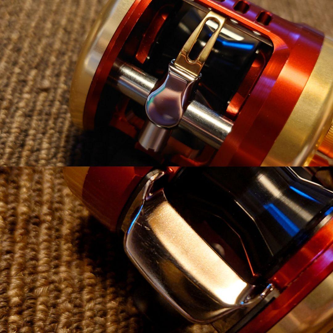 極上美品 ダイワ x アイズファクトリー 01ミリオネア ライト 103Lレッド