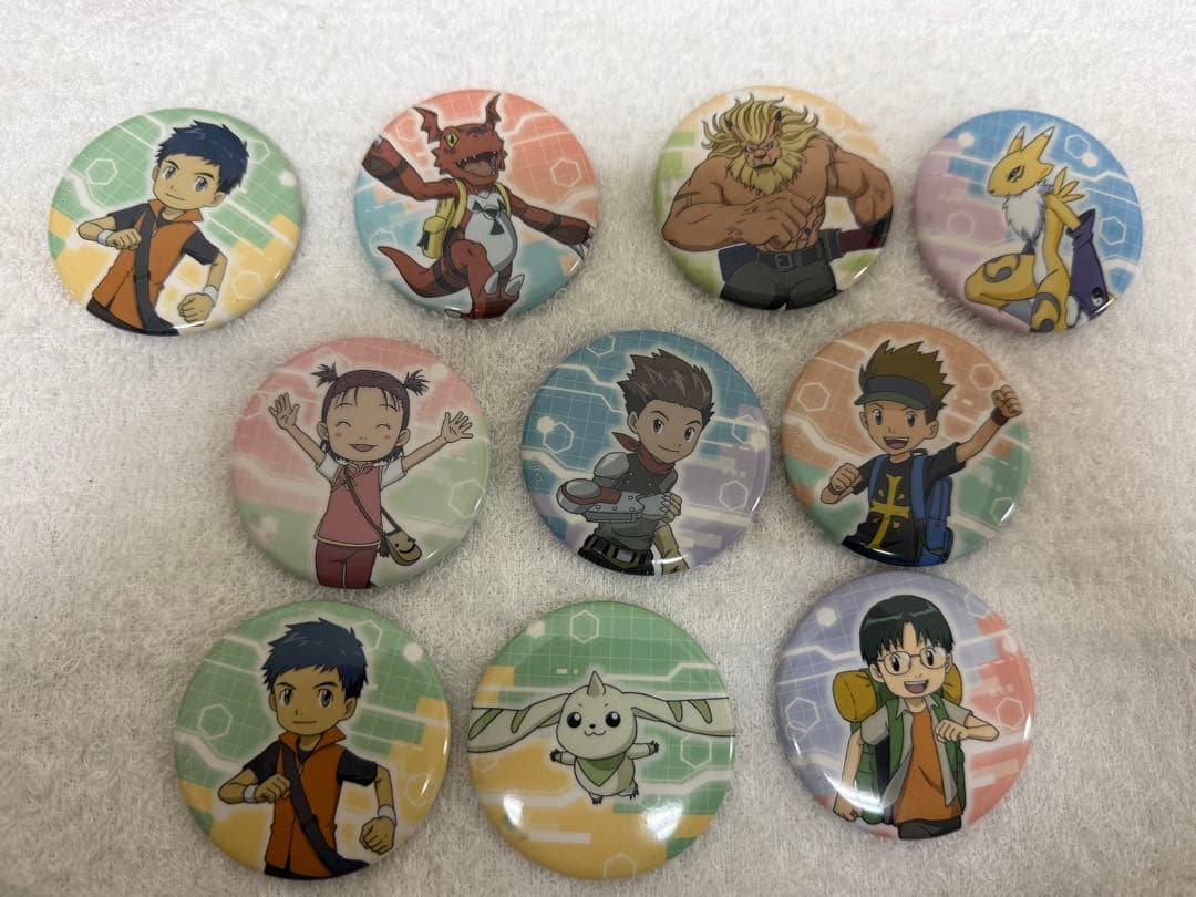 デジモン　缶バッジ　まとめ売り②