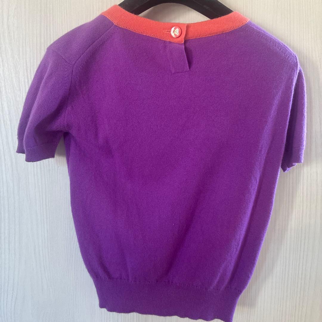 CHANEL カシミヤ カーディガン 38アンサンブルニット