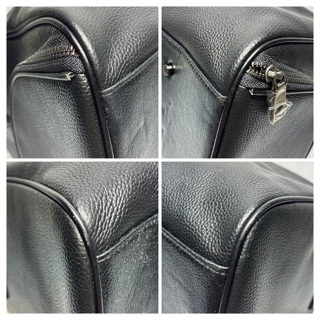 【新品タグ付】 BOSTANTEN 2way ゴルフバッグ シューズ収納 本革