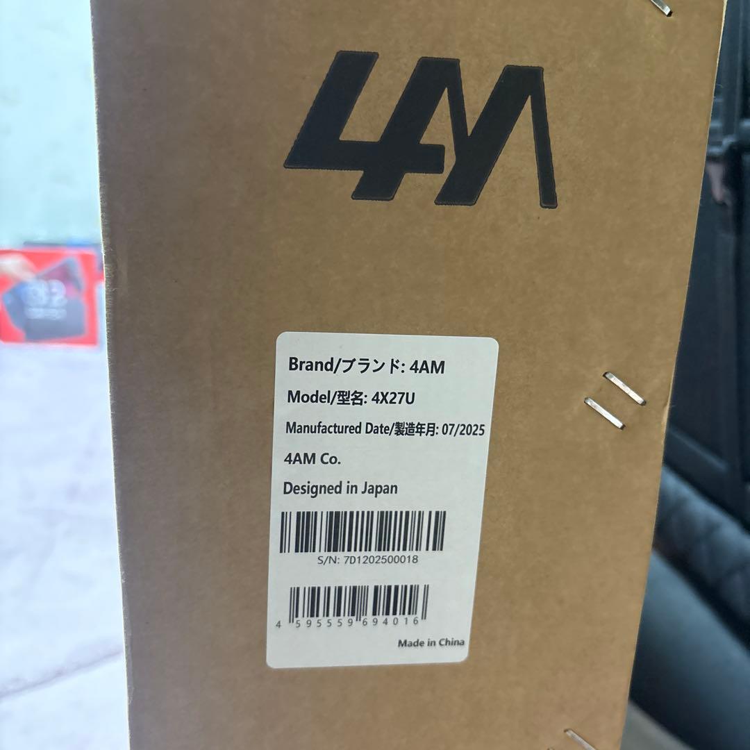 4AM 4X27U 4kゲーミングモニター 27インチ