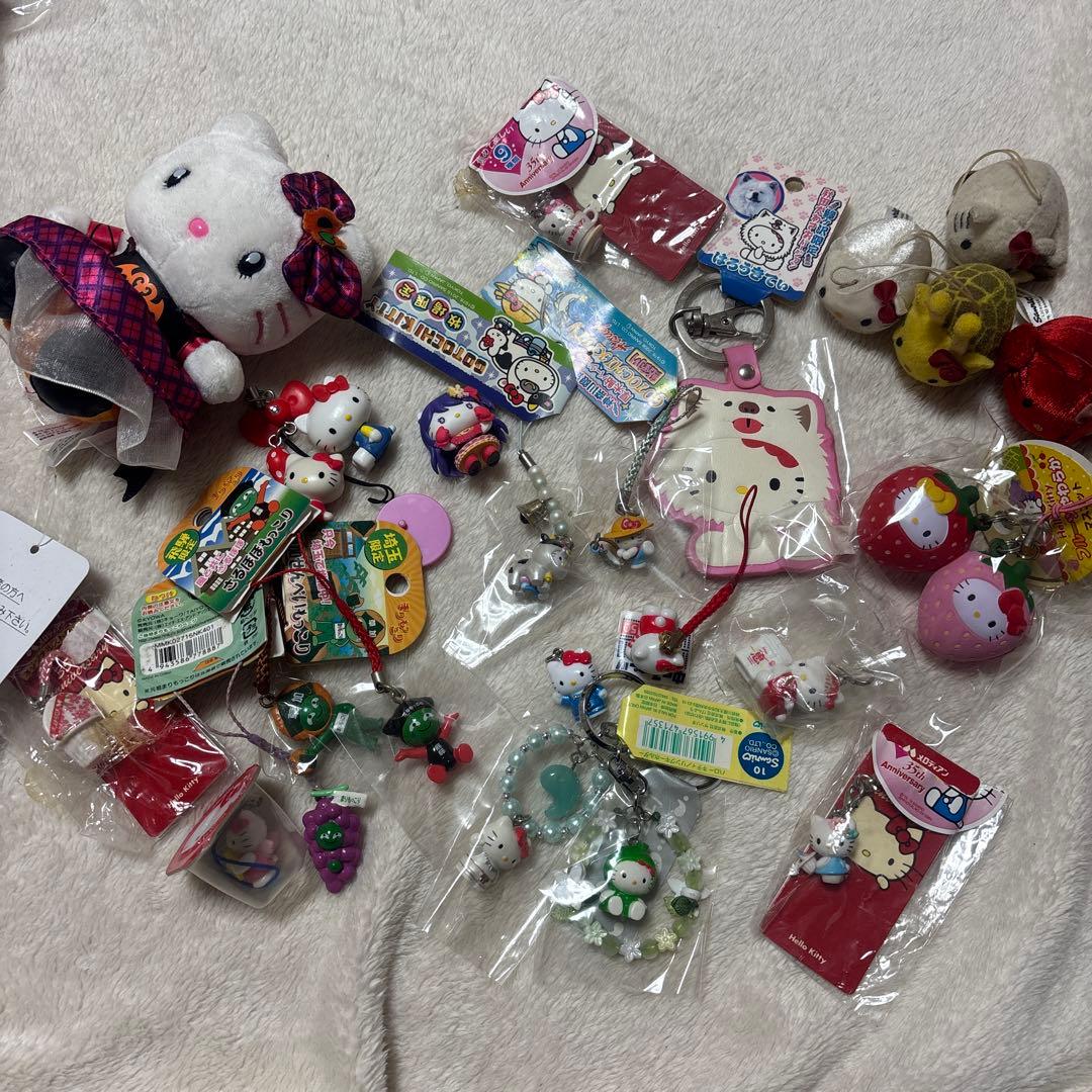 キティ　ストラップ　マスコット　沢山