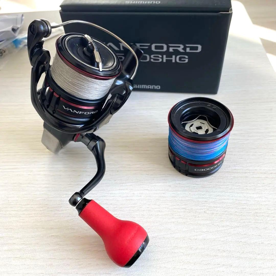 SHIMANO 20VANFORD 2500SHG C3000HGスプールセット