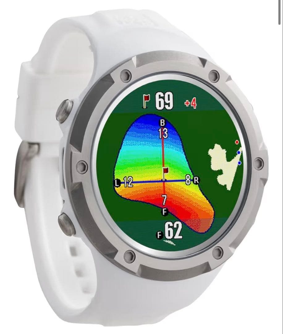 【新品】ショットナビEvolve α ゴルフGPSナビ ホワイト