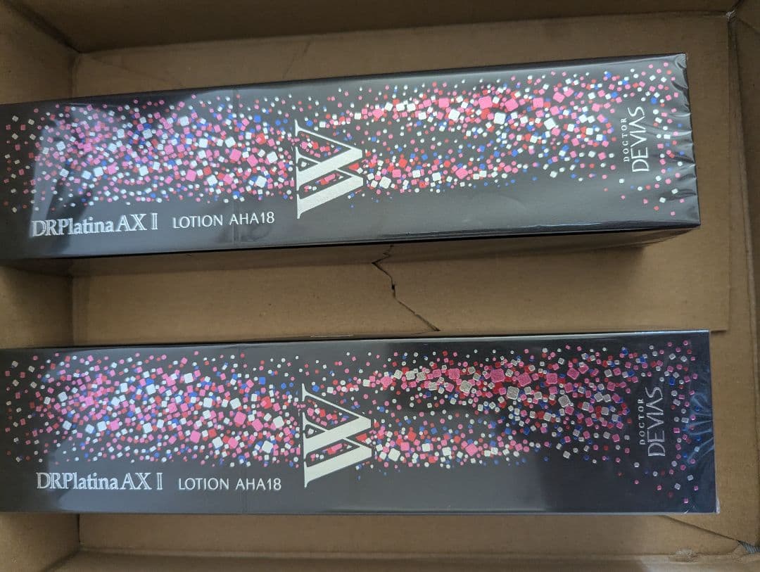 DRデヴィアスPlatina AX1 LOTION AHA18 2本セット