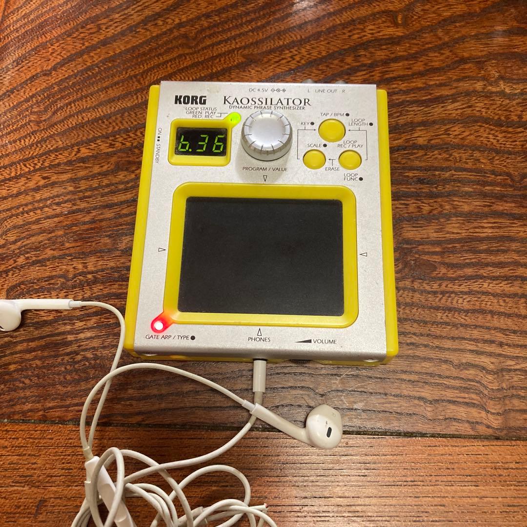 KORG Kaossilator KO-1 シンセサイザー イエロー