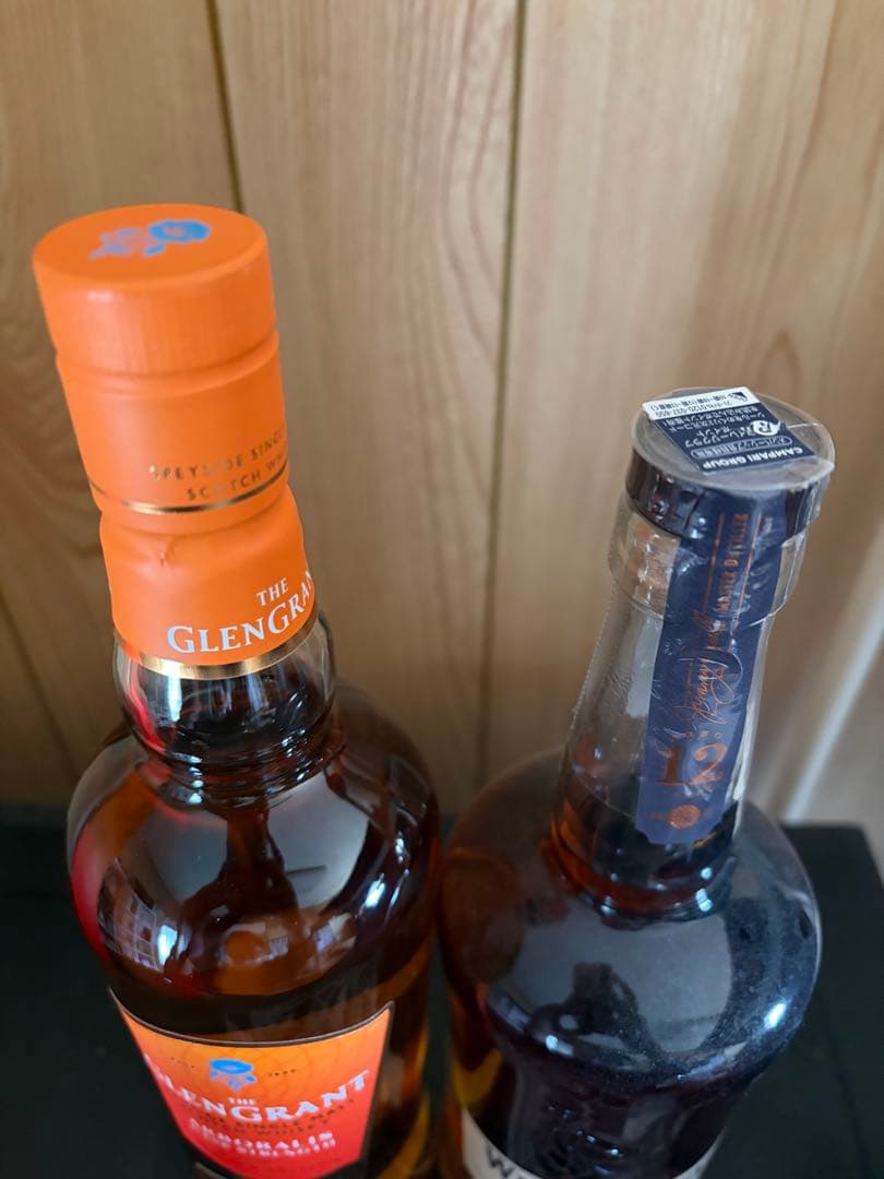 【新品未開封】グレングラント、ワイルドターキーの2本セット