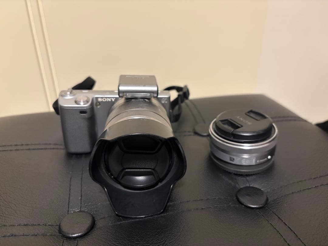 【新春セール】SONY α NEX-5D ダブルレンズキット　動作未確認