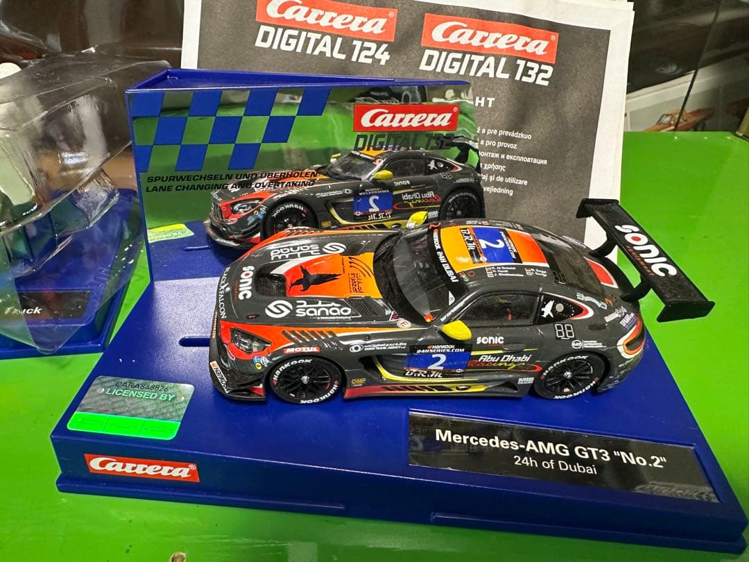 CARERA デジタル　1/32大型スロットカー+オプション？数点付き