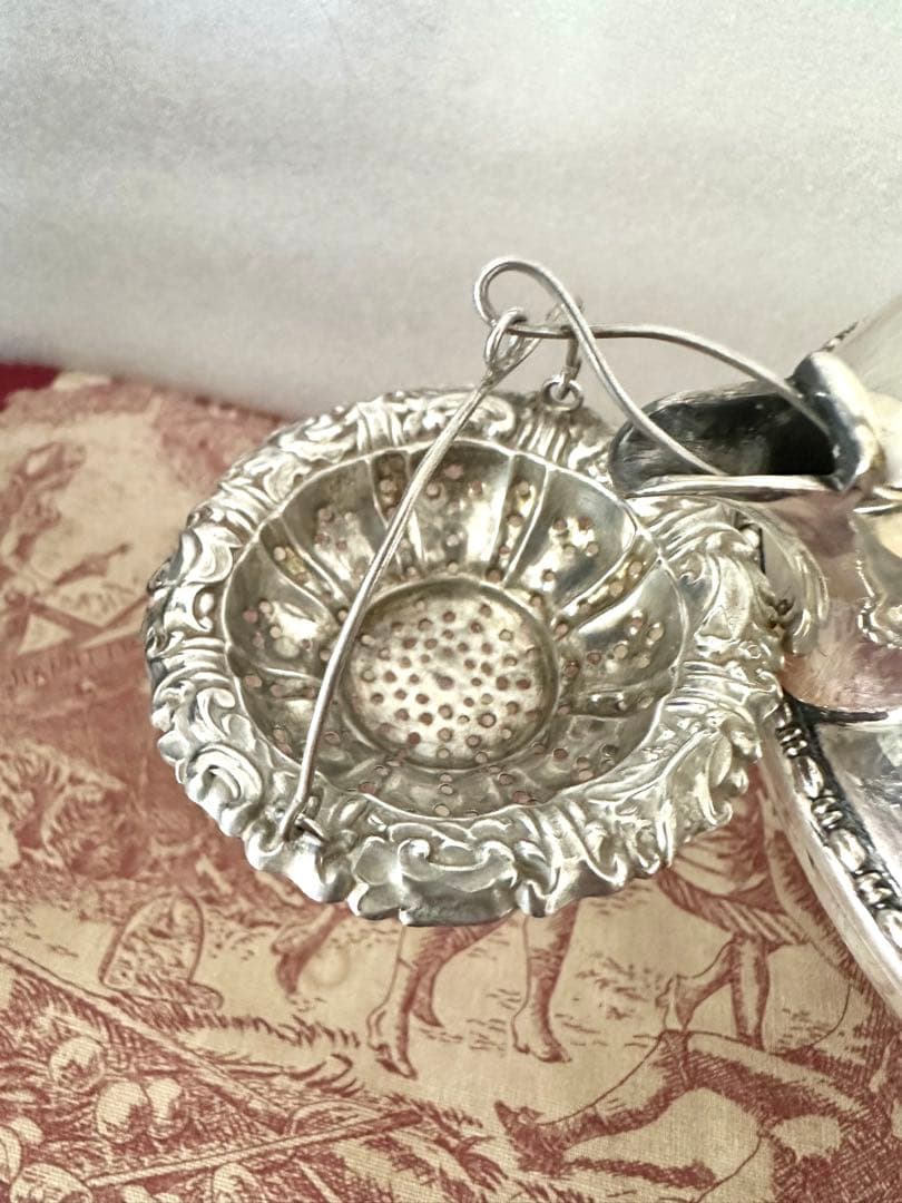 フランスアンティーク　パソワール　ティーストレーナー