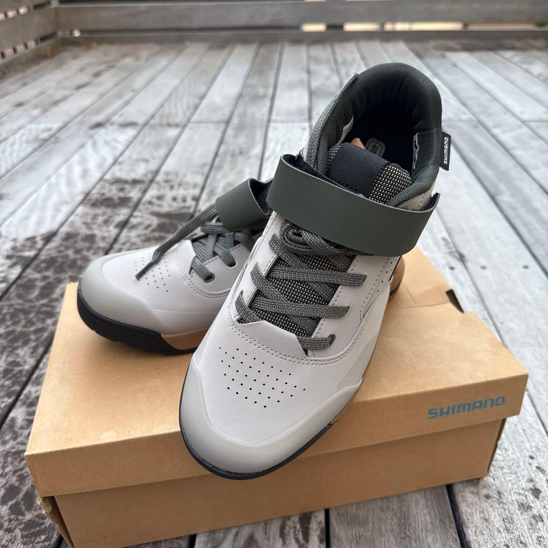 SHIMANO GE7 シューズ 42 ライトグレー
