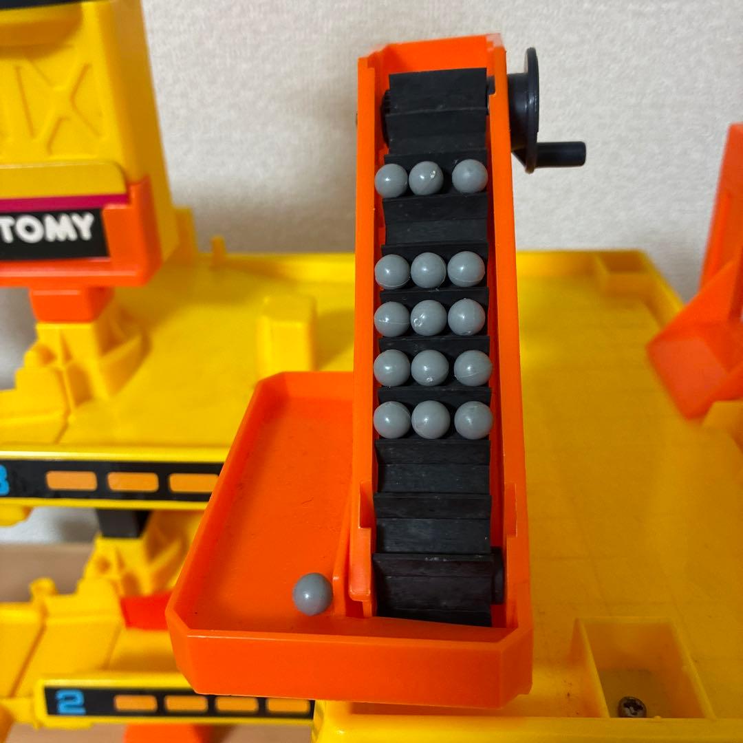 トミカ　建設　けんせつごっこ　工事現場　クレーン　1990年代　TOMY